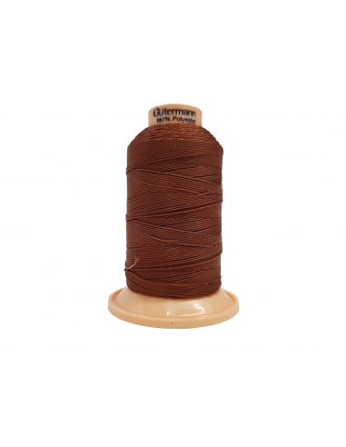 BOBINA FIO MARROM CAOBA TERA 20/3 200 MTS. C/0650