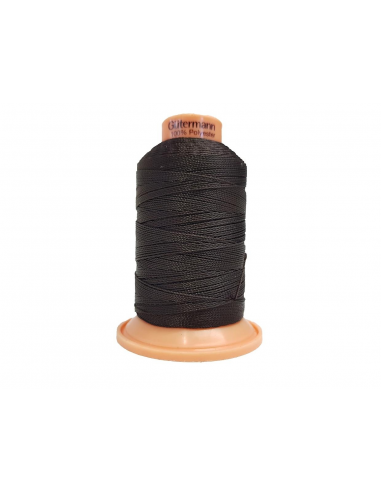 BOBINA DE FIO MARROM ESCURO TERA 20/3 200 MTS. C/0697