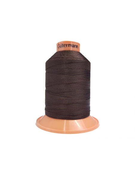 BOBINA HILO MARRÓN OSCURO TERA 20 600 MTS. C/0697