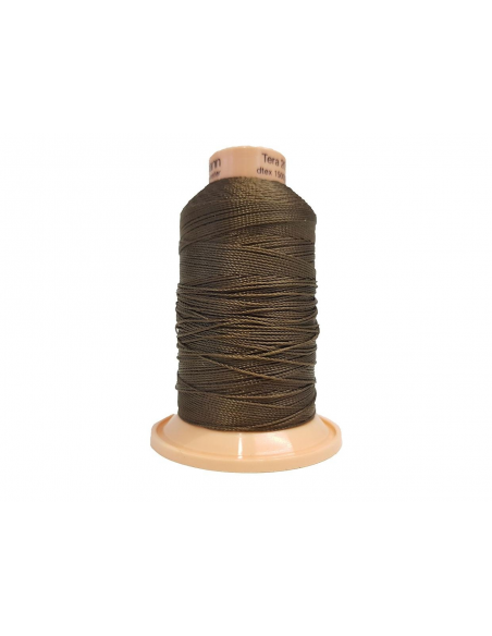 BOBINA HILO MARRÓN TERA 40 400 MTS. C/0181