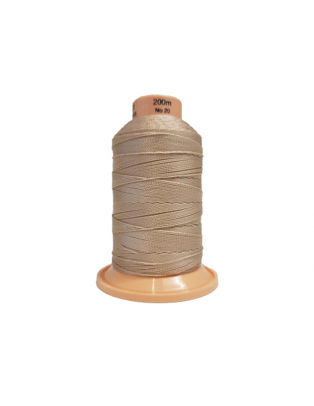 BOBINA FIO BEGE TERA 40 400 MTS. C/0186