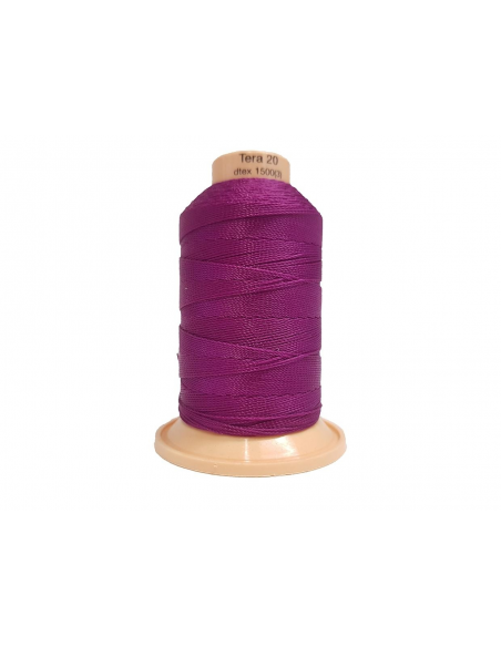 BOBINA HILO MORADO VIOLETA TERA 40 400 MTS. C/0247