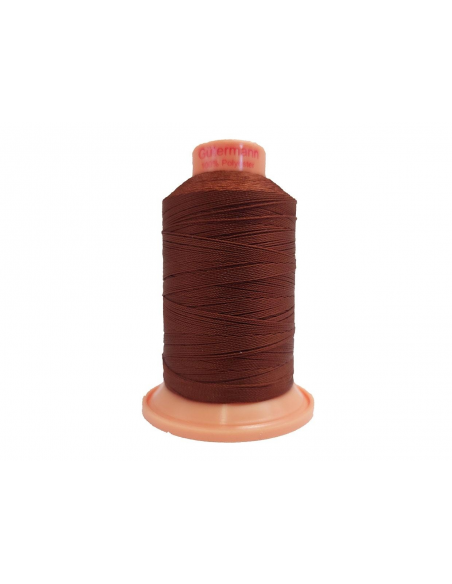 BOBINA HILO MARRÓN CAOBA TERA 40 400 MTS. C/0650