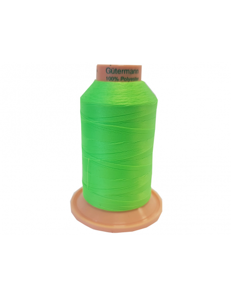 BOBINA HILO VERDE FLUOR TERA 40 1200 MTS. C/3836