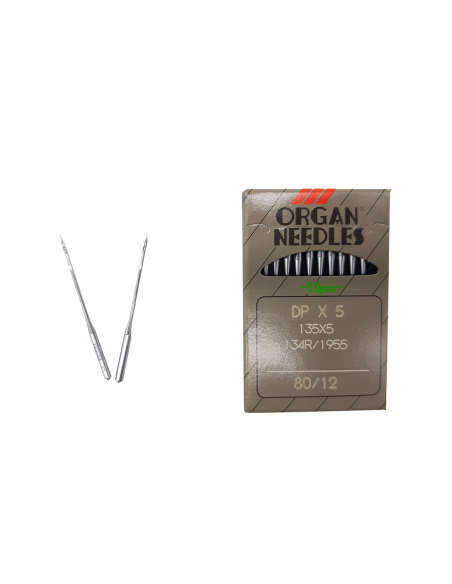 PAQUETE (10U.) AGUJAS 134 R 80/12