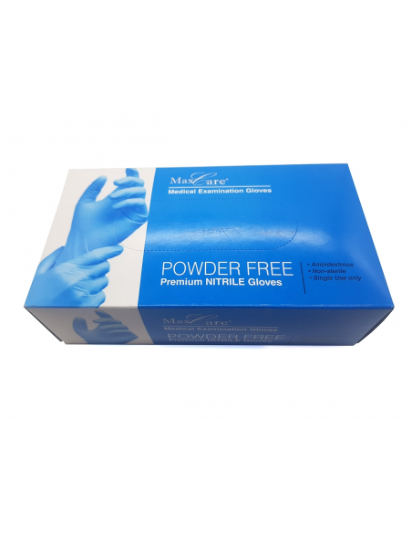 CAJA GUANTES NITRILO 100 UNIDADES TALLA L