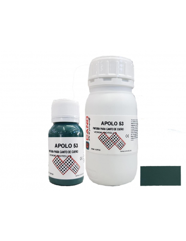 APOLO TINTA PARA CANTOS C/ 053 VERDE BOTELLA