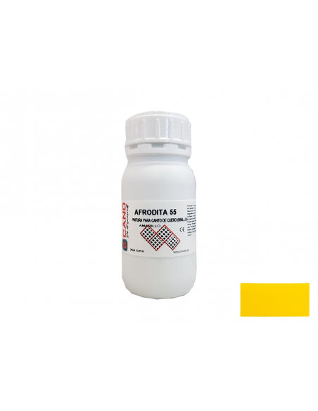 AFRODITA TINTA PARA CANTOS CON BRILLO C/ 055 AMARILLO