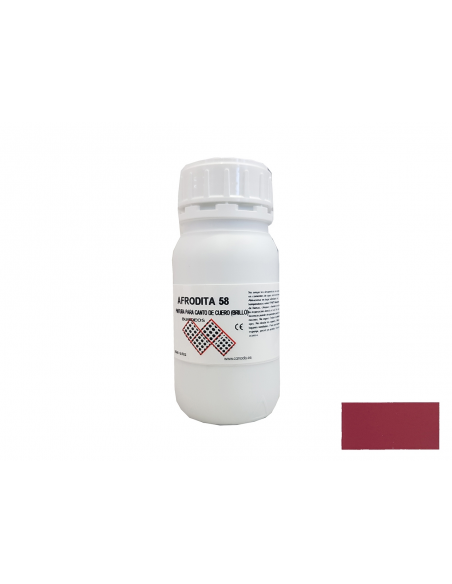 AFRODITA TINTA PARA CANTOS CON BRILLO C/ 058 BURDEOS
