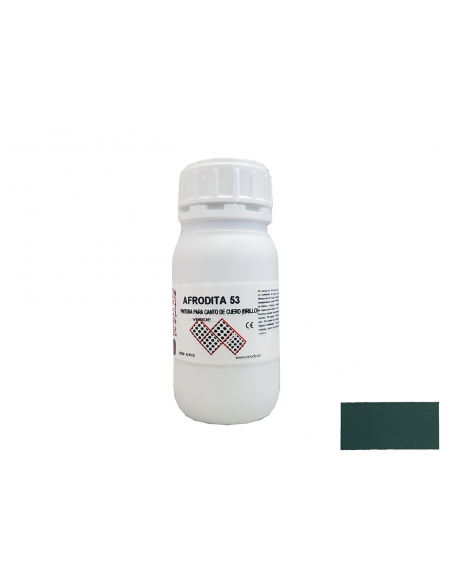 AFRODITA TINTA PARA CANTOS CON BRILLO C/ 053 VERDE BOTELLA