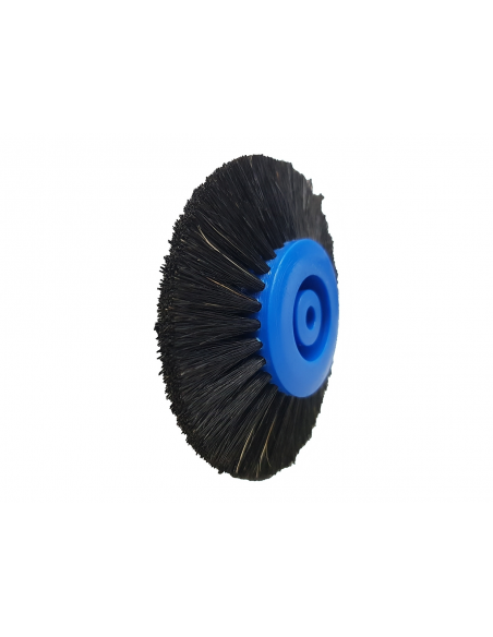 CEPILLO CONVERGENTE 80MM. CERDA NEGRA 4 HILERAS NUCLEO AZUL