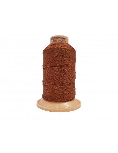 BOBINA FIO MARROM CAOBA TERA 20 200 MTS. C/ 0649