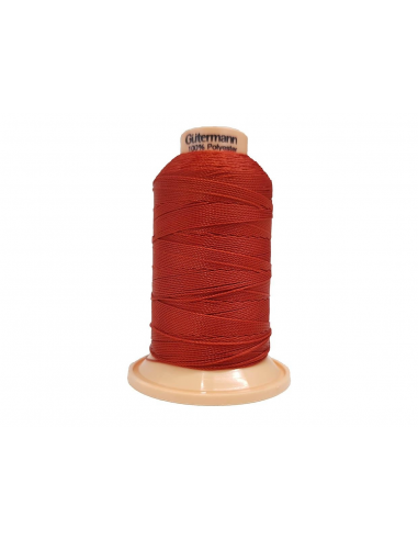 BOBINA FIO VERMELHO CAOBA TERA 20 200 MTS. C/ 0837